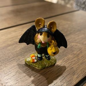 Wee Forest Folk Little Halloween Bat
